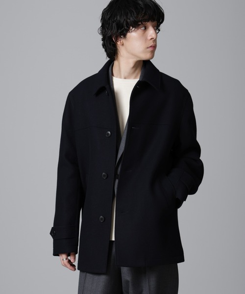NANO universe（ナノ・ユニバース） コート L ネイビー メンズ