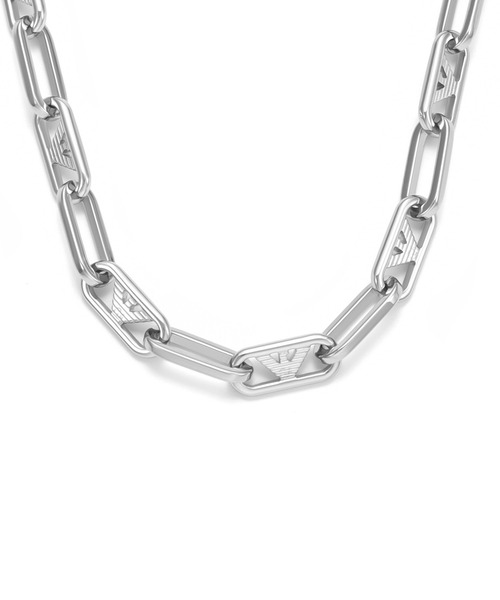 エンポリオ アルマーニ ツイスト ネックレス シルバー925 EA 銀製 EMPORIO ARMANI ネックレス エンポリオ・アルマーニ アクセサリー