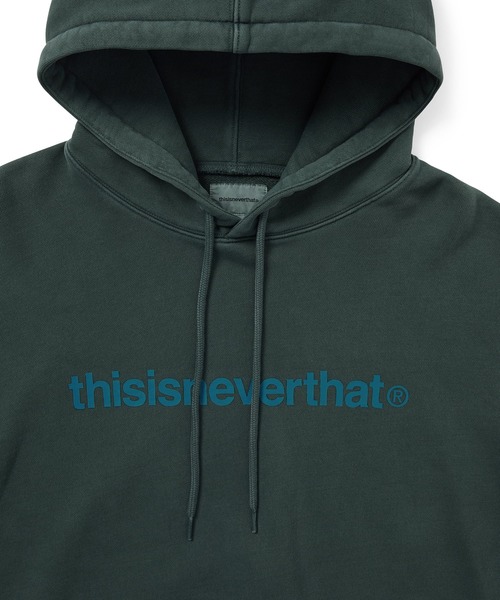 thisisneverthat フーディ パーカー グリーン系 Lサイズ セール】INTL. Logo Zip Up Hoodie（パーカー）｜thisisneverthat