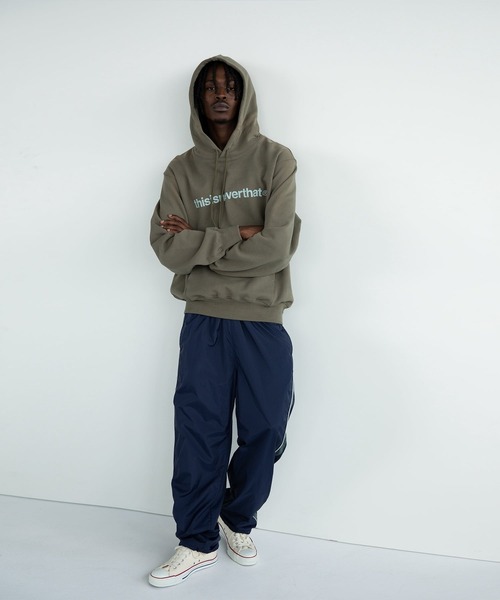 thisisneverthat（ディスイズネバーザット） パーカー T-Logo LT