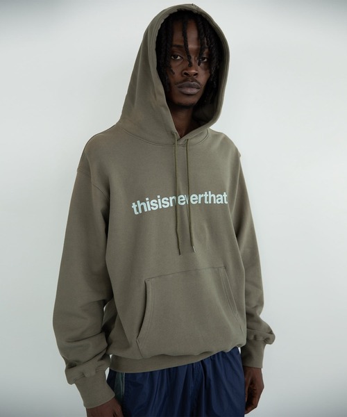 thisisneverthat（ディスイズネバーザット） パーカー T-Logo LT