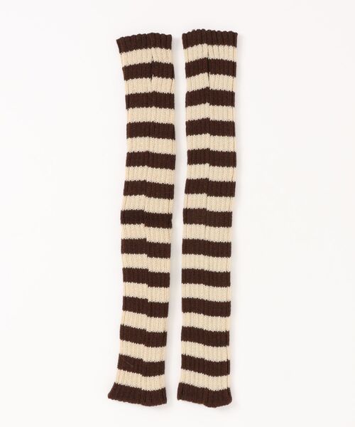 IMARI アームカバー 「 IMARI / イマリ 」 ボーダー ニット アーム