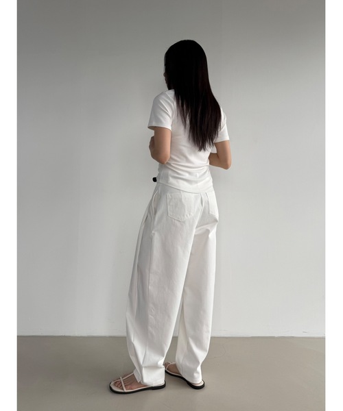 [Didot.showroom] короткий рукав футболка S слоновая кость женский 