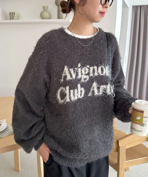 Discoat（ディスコート） ニット セーター 「ユニセックス」フェザー