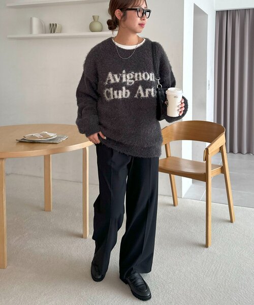 Discoat（ディスコート） ニット セーター 「ユニセックス」フェザー