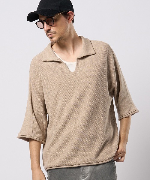 ユナイテッドアローズ Early/SM ポロニット｜UNITED ARROWS ポロニット