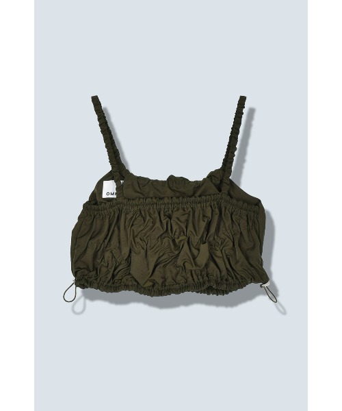 OMMO（オーエムエムオー） SPIRAL SHIRRING BUSTIER レディース