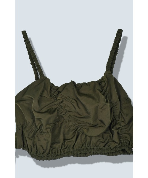 OMMO（オーエムエムオー） SPIRAL SHIRRING BUSTIER レディース