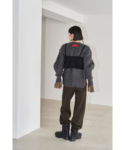 OMMO（オーエムエムオー） SPIRAL SHIRRING BUSTIER レディース