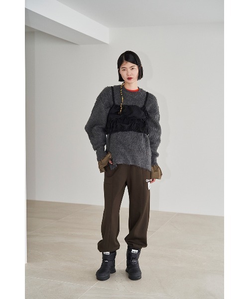 OMMO（オーエムエムオー） SPIRAL SHIRRING BUSTIER レディース