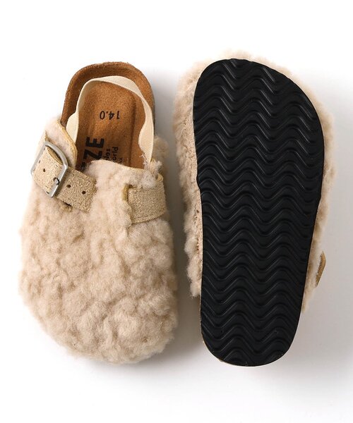 BREEZE（ブリーズ） サンダル ボアサンダル キッズ 子供 男の子 女の子