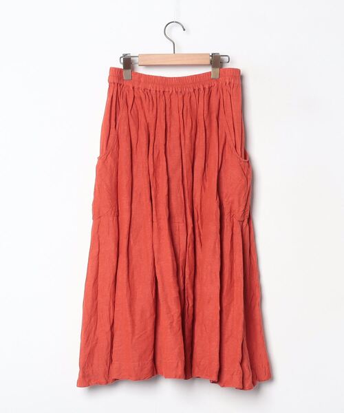 「GRANDMA MAMA DAUGHTER」 フレアスカート 1 ブラウン レディース_画像2