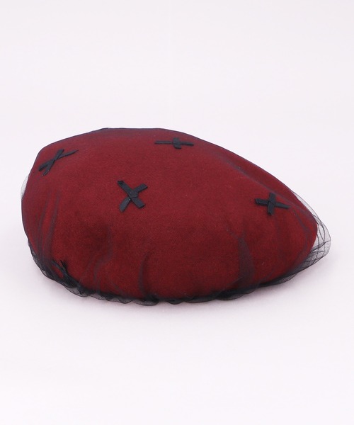 新品　TAKUYA∞着用　カシラ　ベレー帽　赤 CA4LA（カシラ） 帽子 ベレー帽 RIBBON レディース : ZOZOTOWN Yahoo