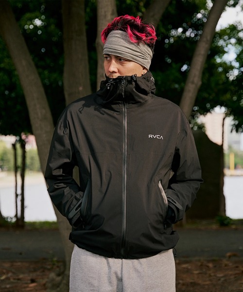 RVCA（ルーカ） マウンテンパーカー ウインドブレーカー メンズ 3LYERD
