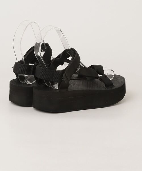 「Teva」 フラットサンダル 23cm ブラック レディース_画像2