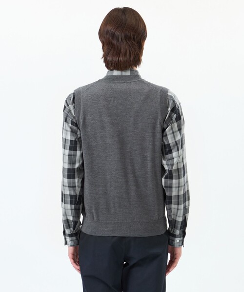 マッキントッシュ フィロソフィー　ベスト　ネイビー　ブラウン メンズ MACKINTOSH PHILOSOPHY（マッキントッシュフィロソフィー） ベスト 38