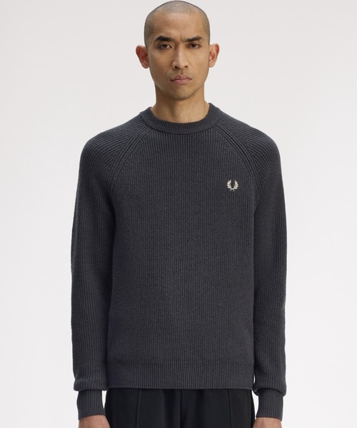 FRED PERRY（フレッドペリー） セーター ニット Lambswool Raglan
