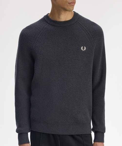 FRED PERRY（フレッドペリー） セーター ニット Lambswool Raglan