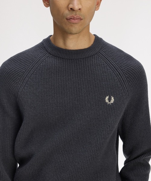 FRED PERRY（フレッドペリー） セーター ニット Lambswool Raglan