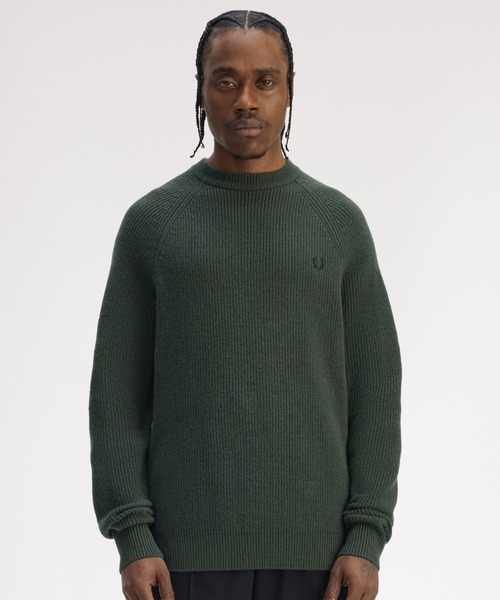 FRED PERRY（フレッドペリー） セーター ニット Lambswool Raglan