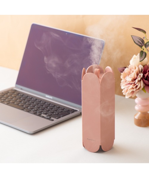 Francfranc（フランフラン） 「充電式」アーチ 超音波加湿器 ピンク