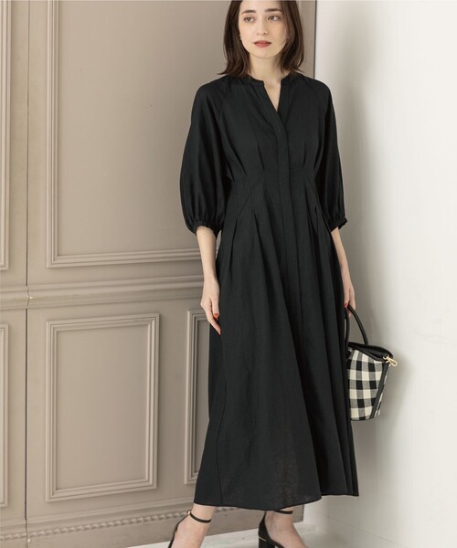 「OPAQUE.CLIP」 7分袖ワンピース 40 ナチュラル レディース_画像5