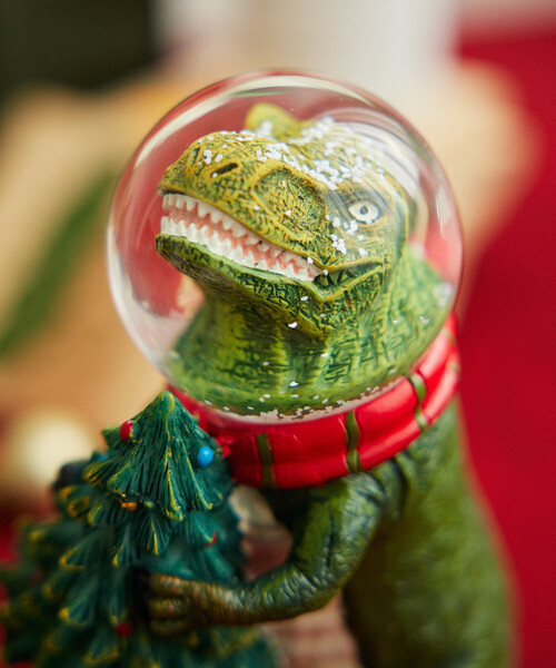 DULTON（ダルトン） インテリア GLOBE DINOSAUR HOLD ON TREE グローブ