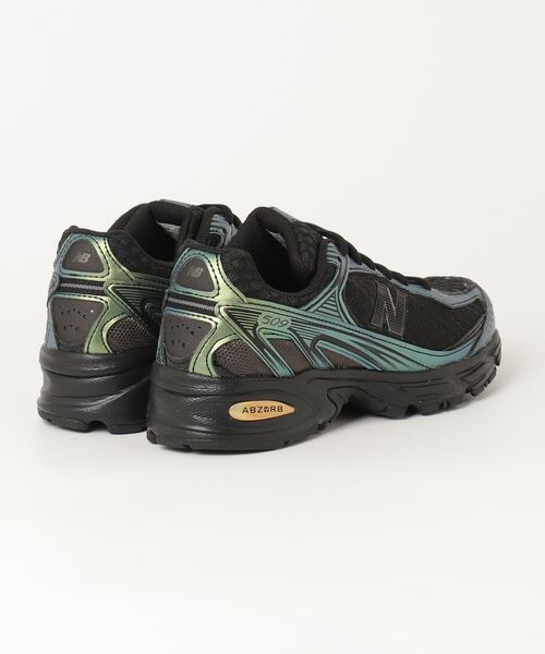 「New Balance」 ローカットスニーカー 26.5cm ブラック メンズ_画像3