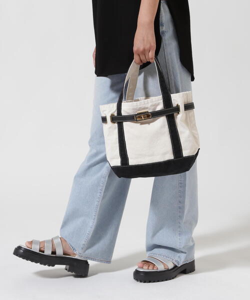 「sita parantica」 トートバッグ S ブラック レディース_画像2