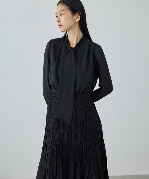 ROPE'（ロペ） ワンピース 入学式 卒業式 ジョーゼットシフォン