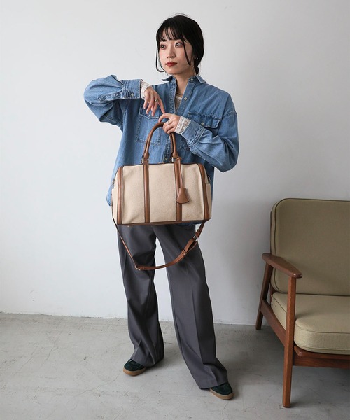 MIAN（ミアン） ボストンバッグ 「人気・再販」2wayトラベルボストン