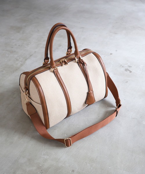 MIAN（ミアン） ボストンバッグ 2wayトラベルボストンバッグ「詳細動画