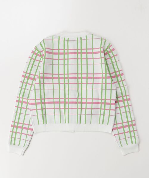 MARNI マルニ セーター ニット チュニック プルオーバー ロゴ ホワイト MARNI（マルニ） ニット セーター 入学式 Kids ＆ Junior チェック