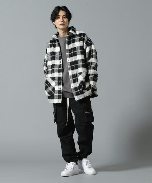 「DANKE SCHON」 カーゴパンツ X-LARGE ブラック メンズ_画像5