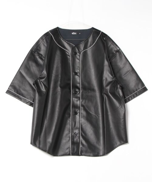 「ankoROCK」 7分袖シャツ X-LARGE ブラック メンズ_画像3