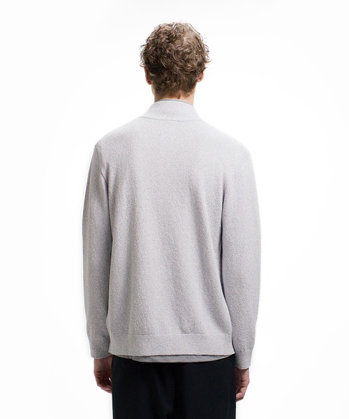 LACOSTE（ラコステ） カーディガン ブークレー スタンドジップニット