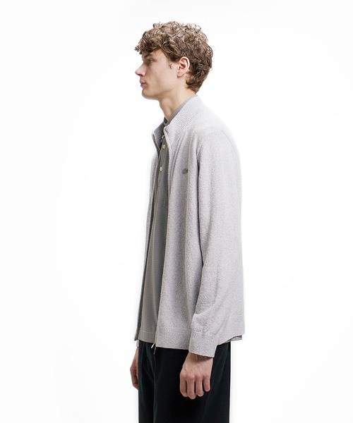 LACOSTE（ラコステ） カーディガン ブークレー スタンドジップニット