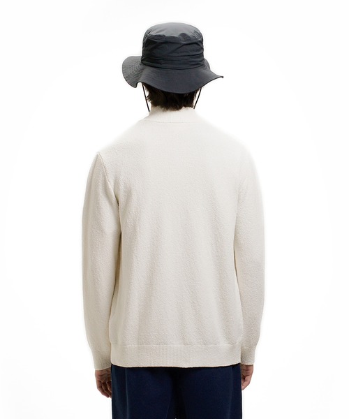LACOSTE（ラコステ） カーディガン ブークレー スタンドジップニット