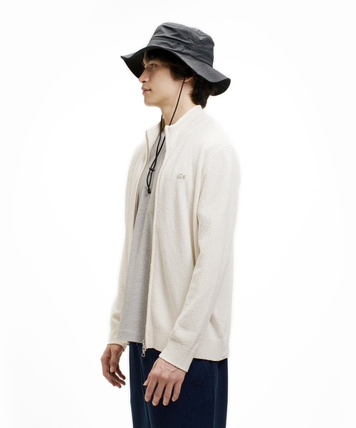LACOSTE（ラコステ） カーディガン ブークレー スタンドジップニット