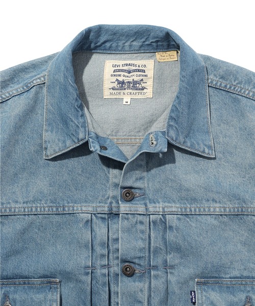 [Levi's] Denim жакет S индиго голубой женский 