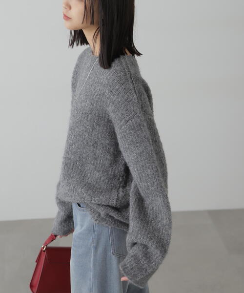 「FREE'S MART」 長袖ニット FREE グレー レディース_画像7