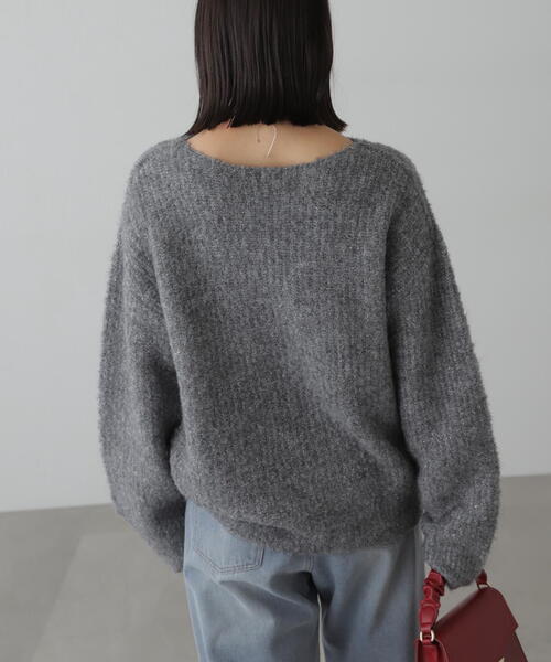 「FREE'S MART」 長袖ニット FREE グレー レディース_画像8