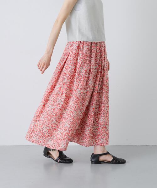 かぐれ スカート リバティプリントスカート : ZOZOTOWN Yahoo!店