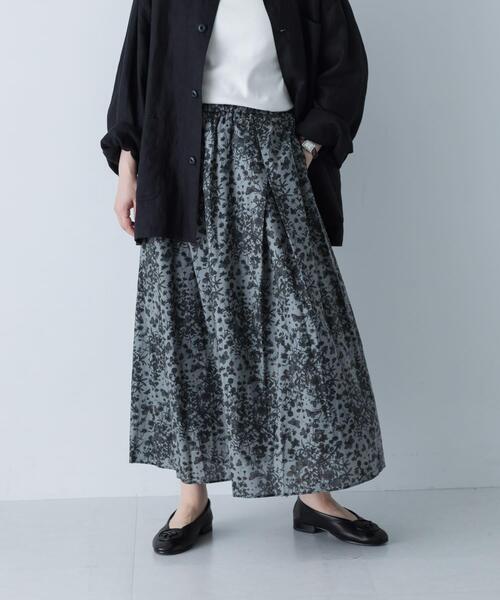 かぐれ ロング スカート リバティプリントスカート : ZOZOTOWN Yahoo