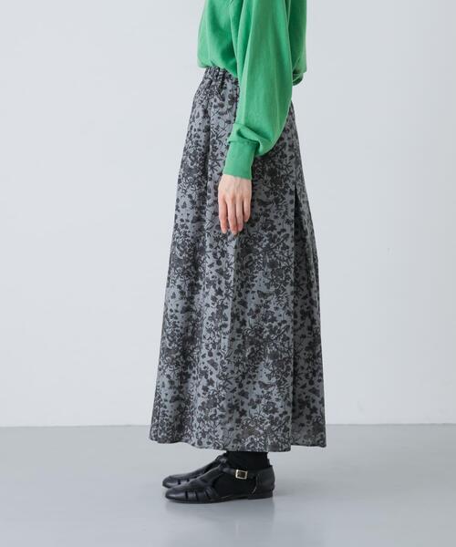 【美品✨】かぐれ kagure リバティプリント ロングスカート 総柄 花柄 リバティプリントスカート（スカート）｜かぐれ（カグレ）の