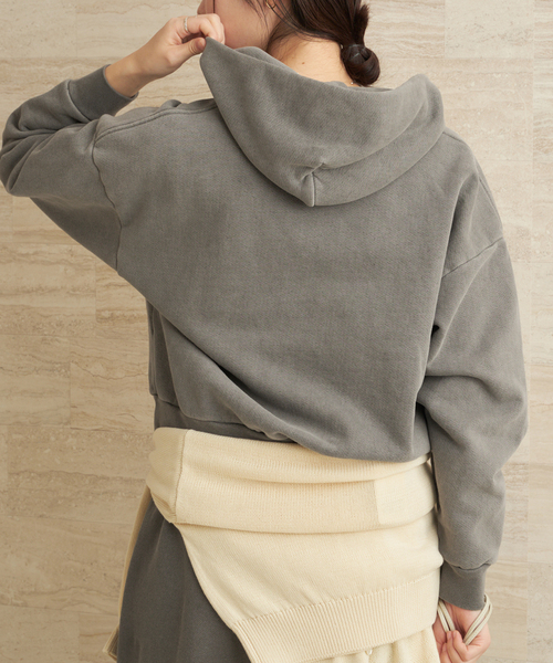 未使用・タグ付き Plage プラージュ CROPPED フーディー パーカー plage（プラージュ） パーカー ASHER / アッシャー ROSIE ZIP パーカー