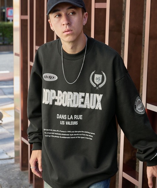 「ddp」 スウェットカットソー L ネイビー メンズ_画像5