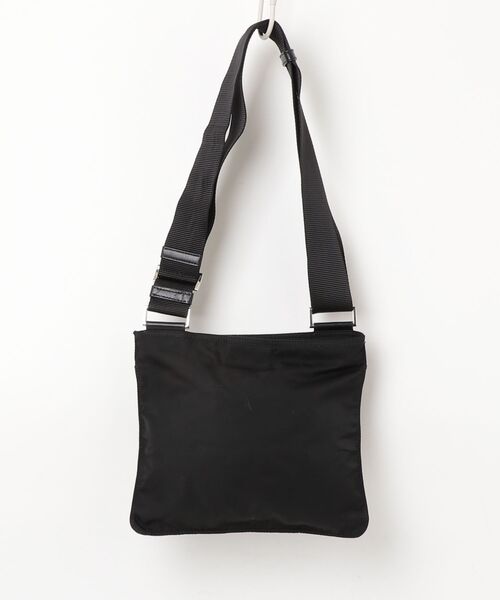 PRADA プラダ 三角ロゴ ナイロン レザー ショルダーバッグ PRADA