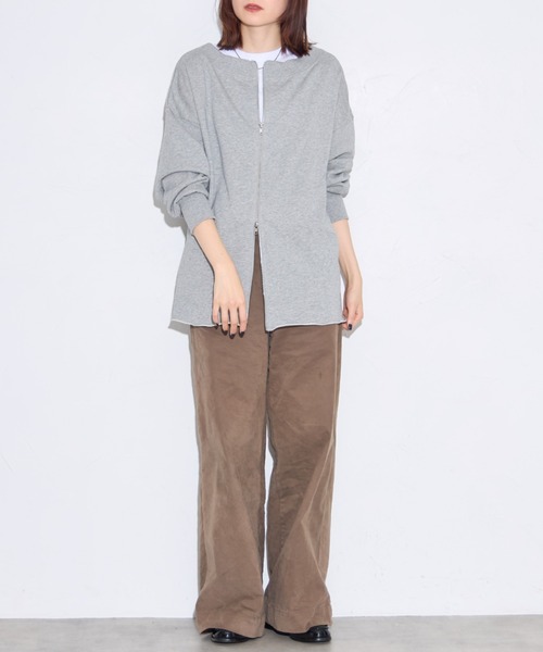 「leimn」 「ANDSEARCH」カーディガン M グレー レディース_画像2