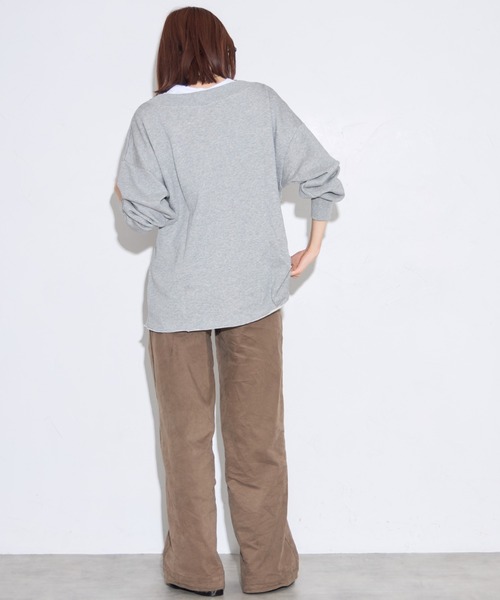 「leimn」 「ANDSEARCH」カーディガン M グレー レディース_画像5